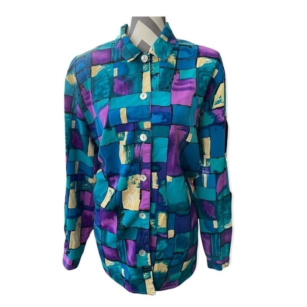 Color block Blouse 